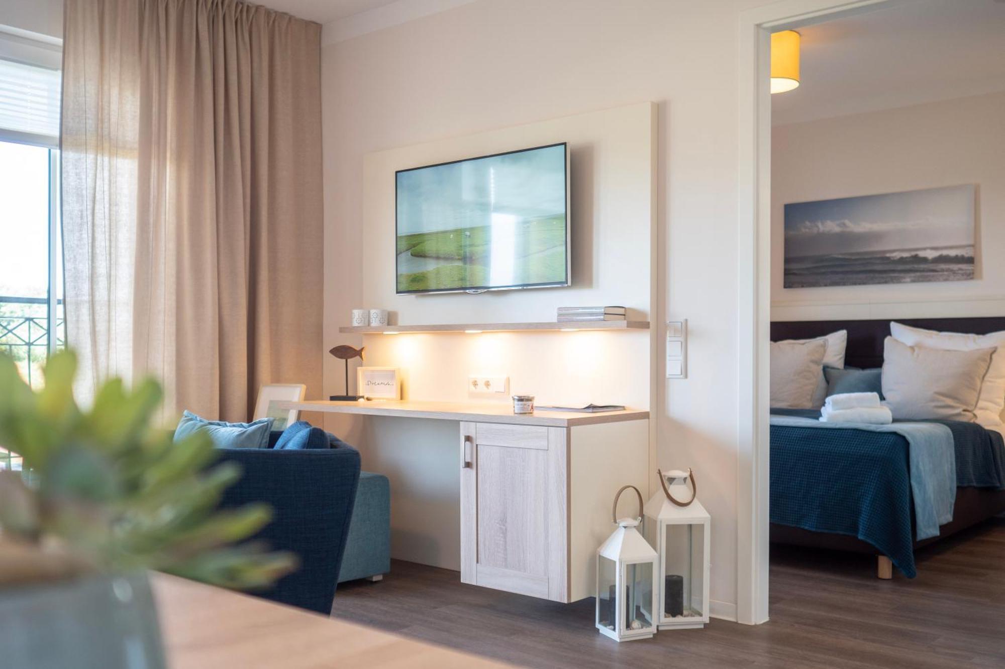 Aparthotel Waterkant Suites - Fewos Am Meer Mit Spa Boergerende-Rethwisch Phòng bức ảnh